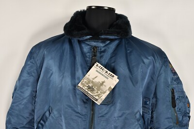 Alpha Industries U.S Air Force Vintage B-15C Flying Jacket Blue