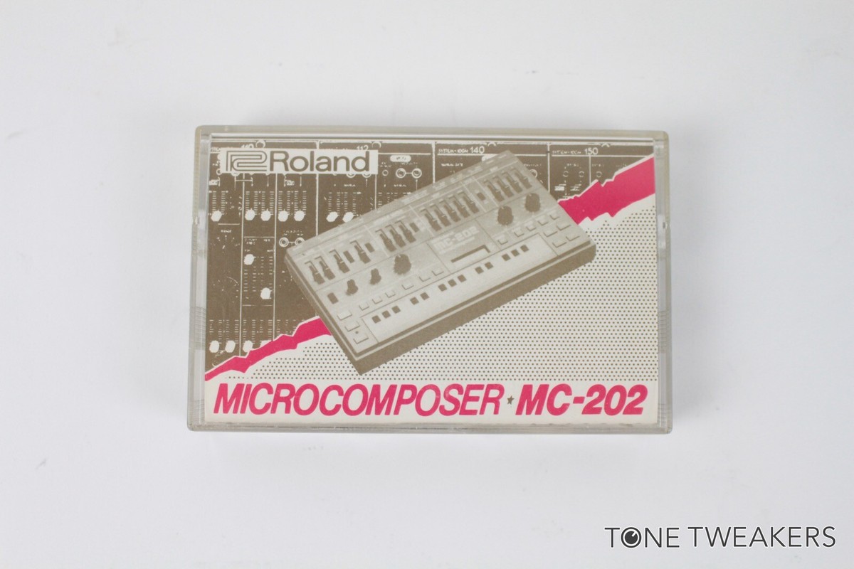 Roland MC-202 Microcomposer Data Cassette Rare Collectible VINTAGE