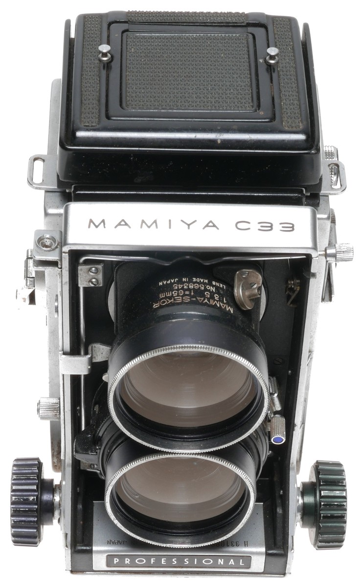 Mamiya C33 Professional TLR Camera Blue Dot Sekor 1:3.5 f=65mm | eBay