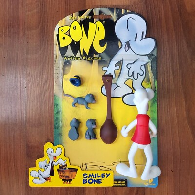 Jeff Smith's Bone Comics SMILEY BONE Action Figure ReSaurus 1996