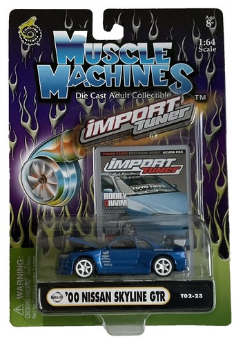 Muscle Machines Import Tuner 2000 Nissan 00 Skyline GT-R T02-23 | eBay