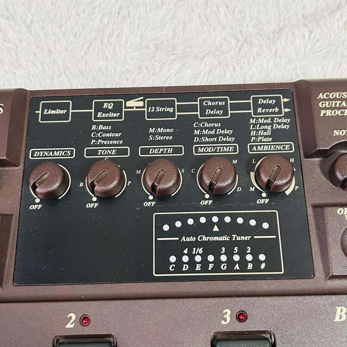 KORG ToneWorks G2 Acoustic Guitar Processor Effect Pedal | eBay