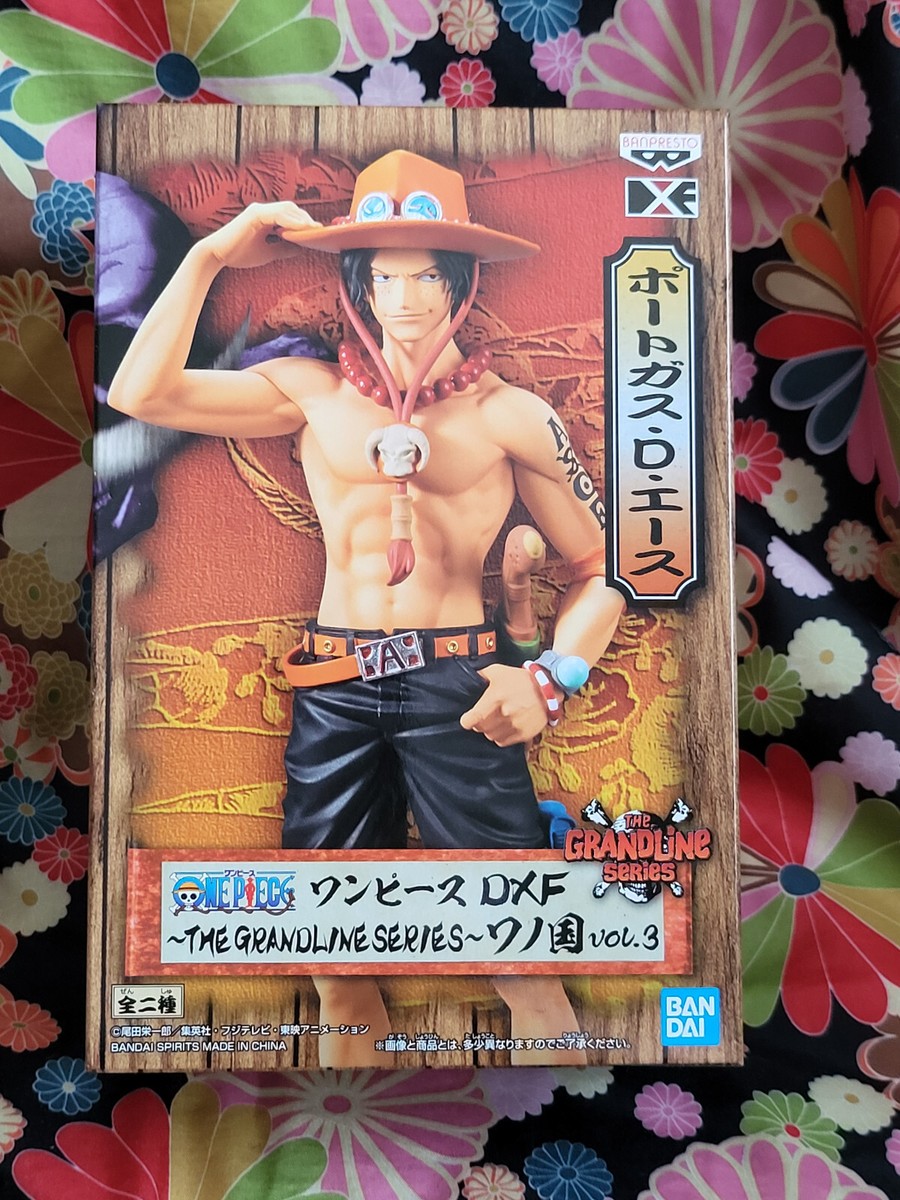 One Piece Portgas D. Ace DXF The Grandline Wano Kuni Vol 3 Figure
