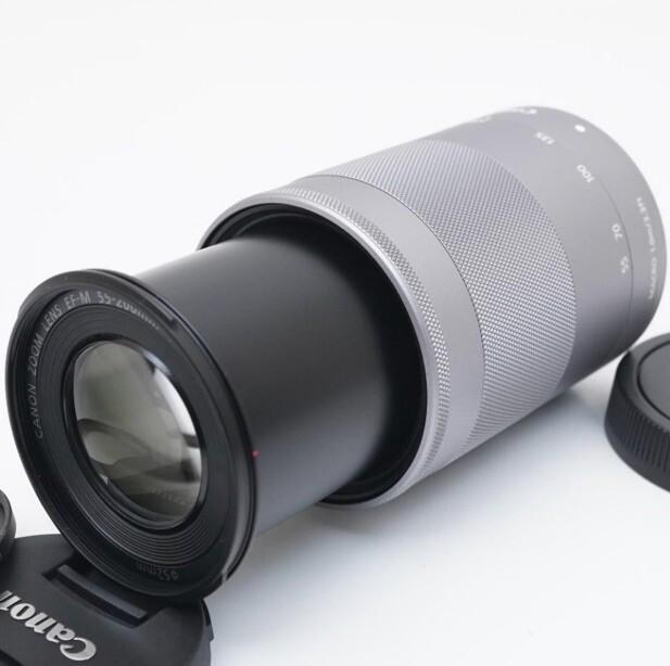 Canon ef-m 55-200mm 55-200 IS STM EOS M M2 M3 M6 M10 M100 digital
