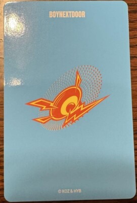 BOYNEXTDOOR KNOCK ON Vol.1 IN JAPAN 2025 Hoodie official photocard