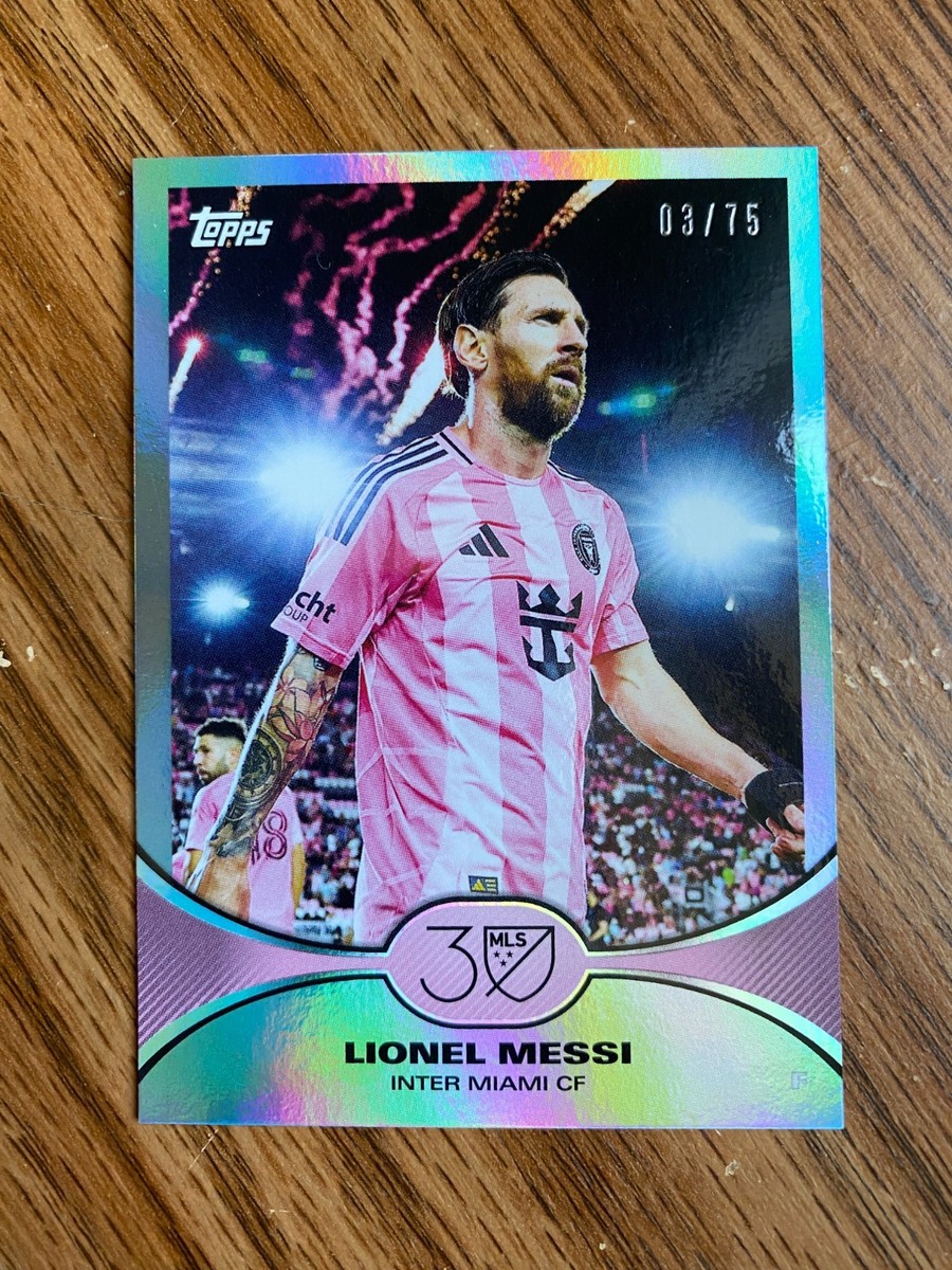 世界50枚限定！TOPPS LIONEL MESSI メッシ インサート 世界50枚限定