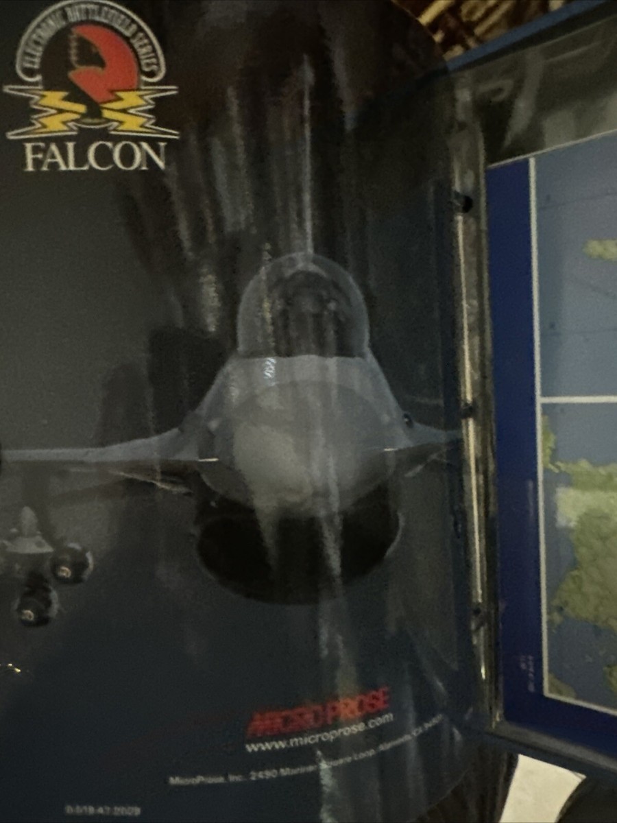 MicroProse Falcon 4.0 Flight Simulator-Squadron Leader Spec. Ed