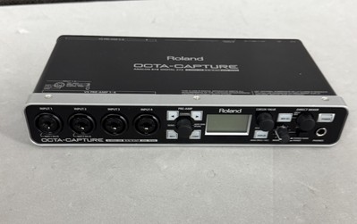 Roland Octa Capture UA-1010 インターフェース