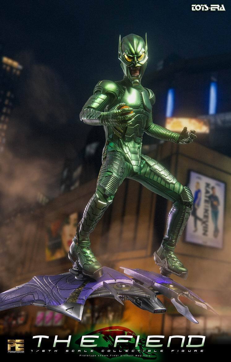 New TOYS ERA PE007 1/6 The Fiend Spider-man Green Goblin 12