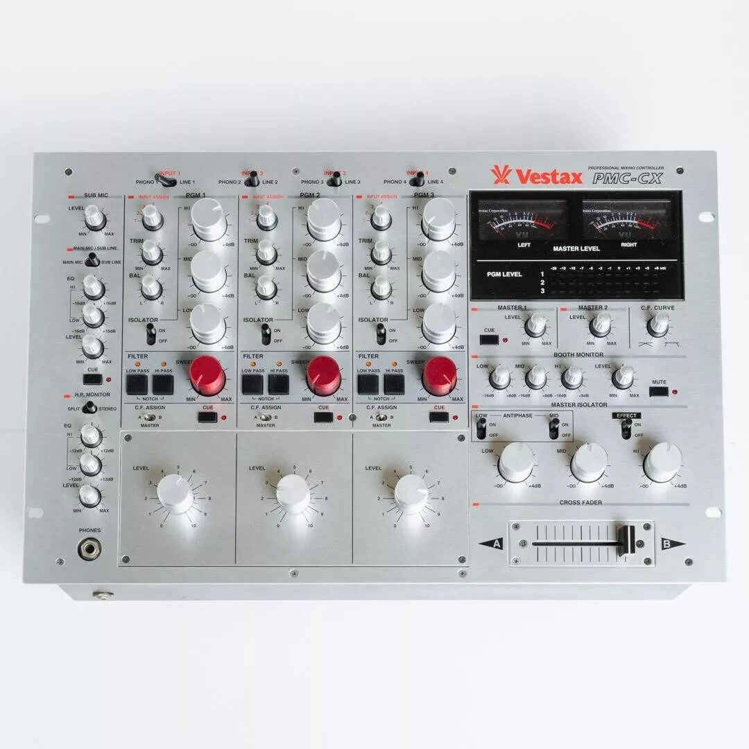 Vestax PMC-250 DJ MIXER ベスタックス ロータリーミキサー Vestax PMC