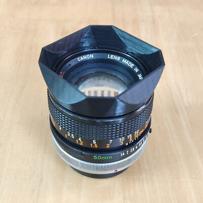 square hood of CANON FD 50mm 1:1.4 24mm 1:2.8 35mm 1:2 85mm 100mm