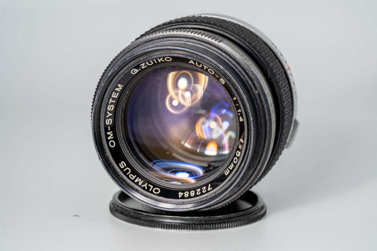Olympus OM-System 50mm f1.4 G.Zuiko Auto-S Prime Lens w Metal