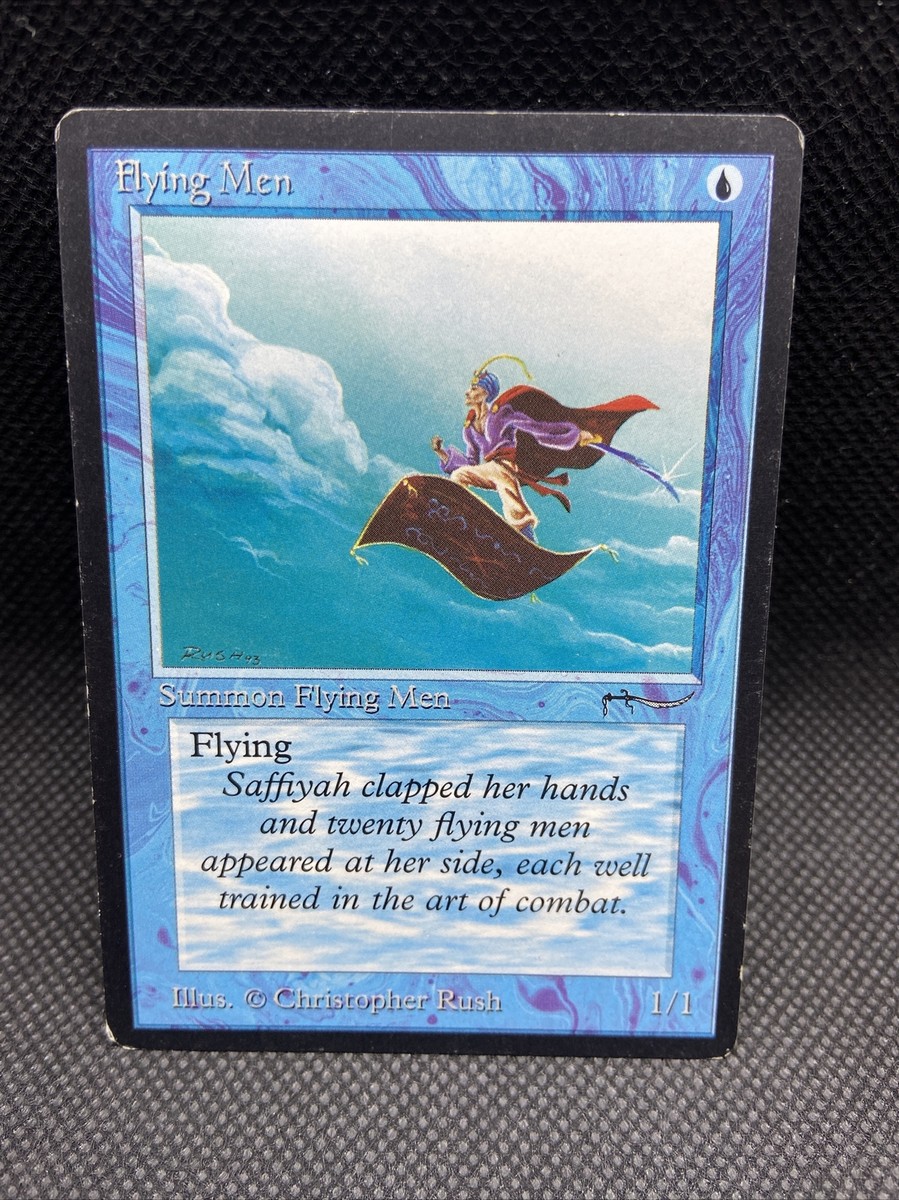 MTG Flying Men イラストレイタークリストファーラッシュ氏サイン入り