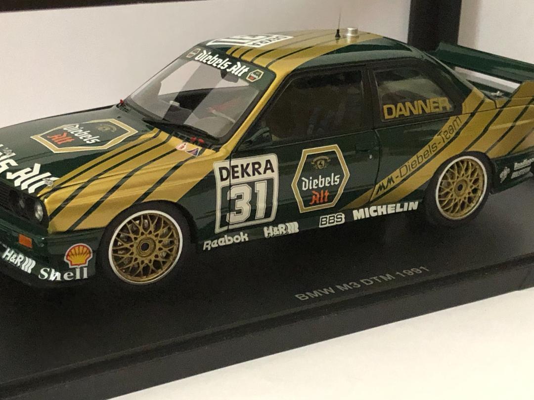 オートアート 1/18 BMW M3(E30)DTM 1991 #31 Autoart 1/18 BMW M3(E30)