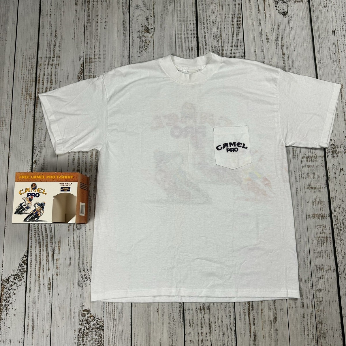 VTG 90s CAMEL PRO RACING MOTORCROSS MOTORCYCLE CIGARETTE PROMO