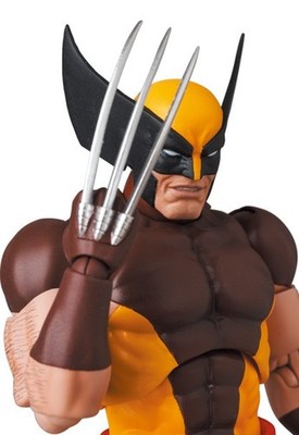Medicom Toy MAFEX Wolverine Brown Comic Ver. 5.7 in. Figure
