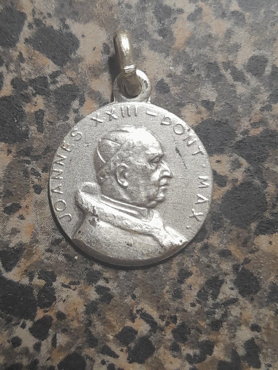 Vintage Pope Joannes XXlll Pont Max Ricordo Di Roma Medal 🙏 | eBay