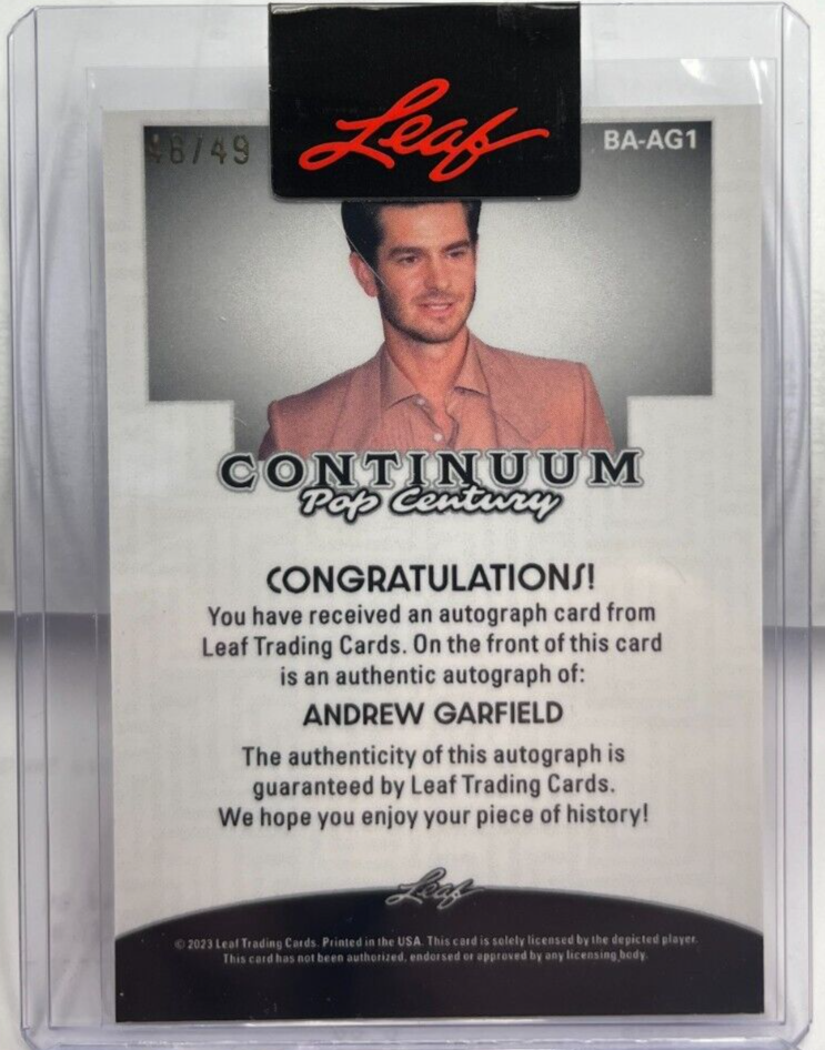 Leaf Metal Celebrity アンドリューガーフィールド Auto