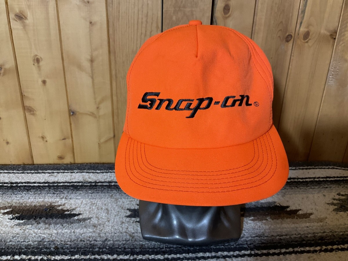 Vintage Snap On Tools K Products Orange Snapback Trucker