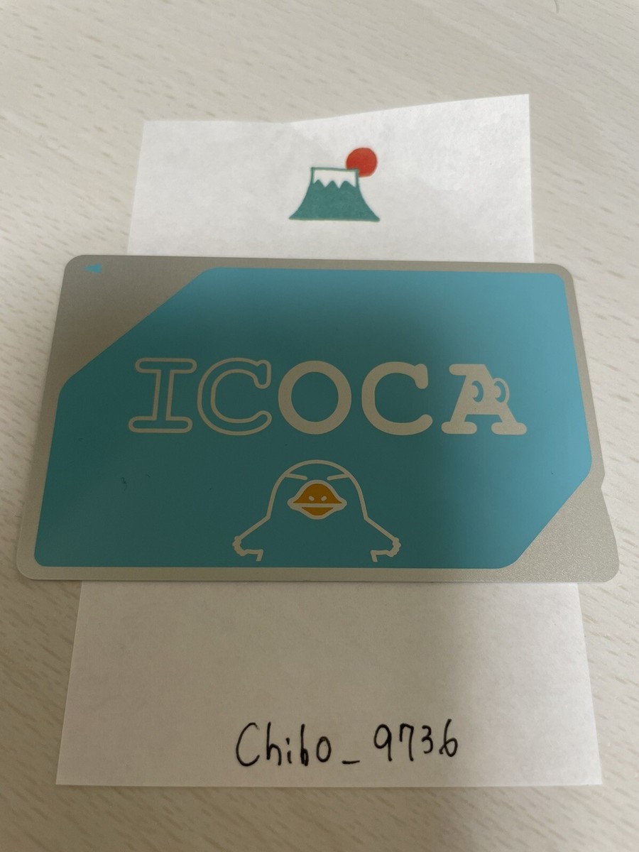 500 pre charged Brand-new ICOCA IC card Platypus Suica Normal