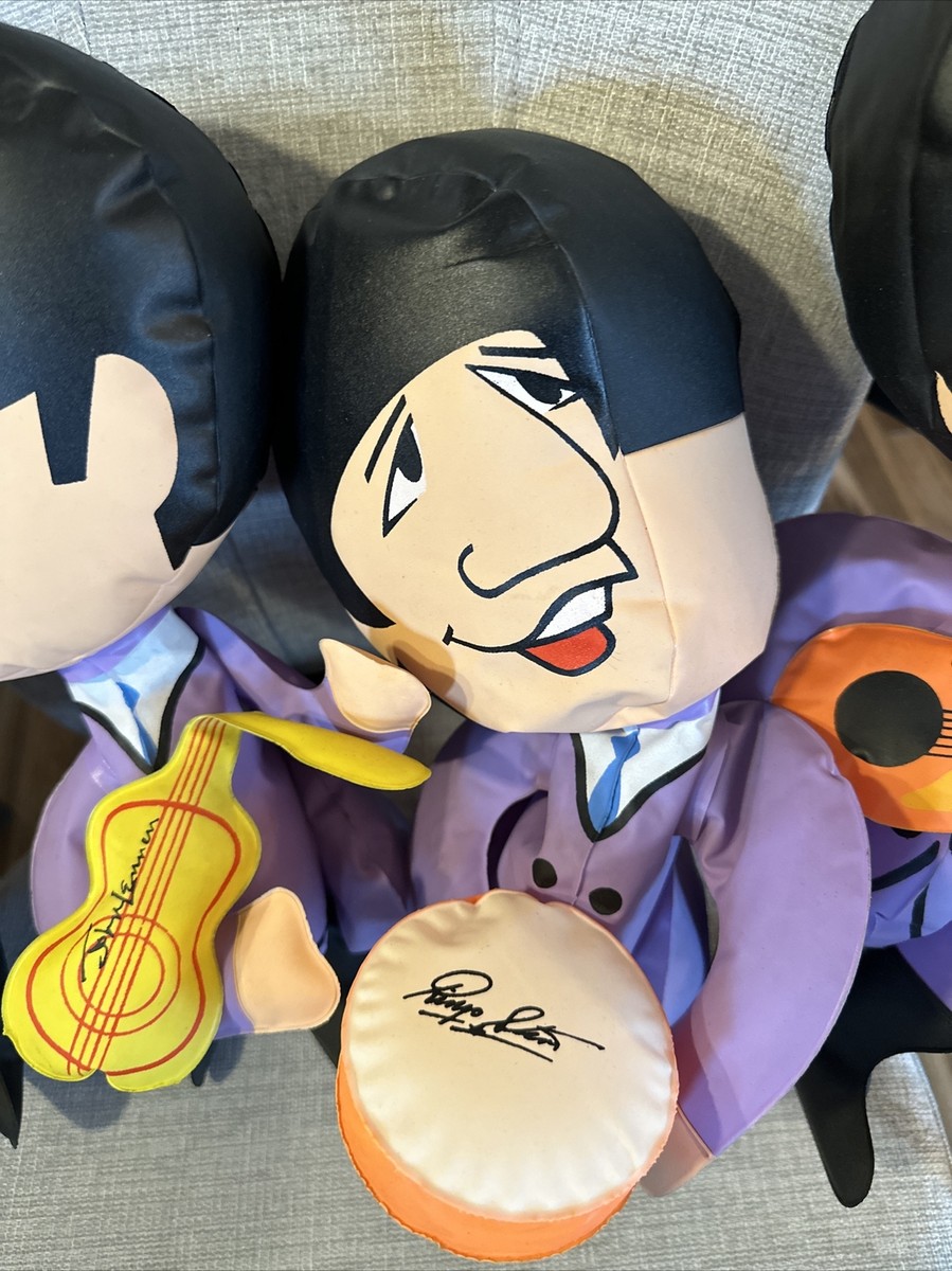Full set of inflatable BEATLES dolls 1966 NEMS - Beautiful