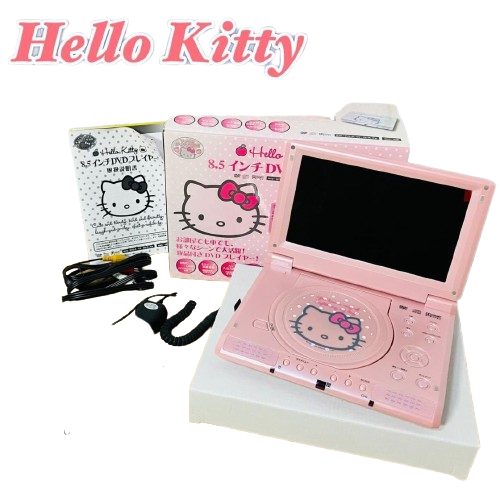 Hello Kitty ポータブルDVDプレーヤー Sanrio Hello Kitty Portable