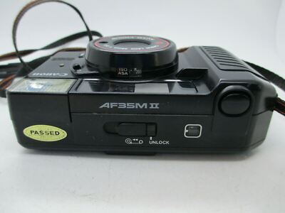 Canon Autoboy 2 AF35M II Sure Shot QD 35mm Film 38mm f/2.8 WORKING