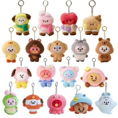 Kpop BTS BT21 BABY Zoo Series Plush Doll Tata Chimmy SHOOKY MANG