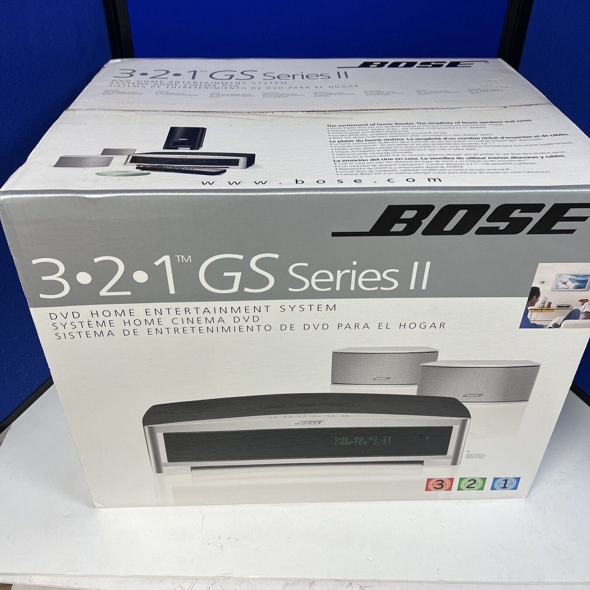Bose 3-2-1 Series II DVD Home Entertainment System 321 SERIES II 5
