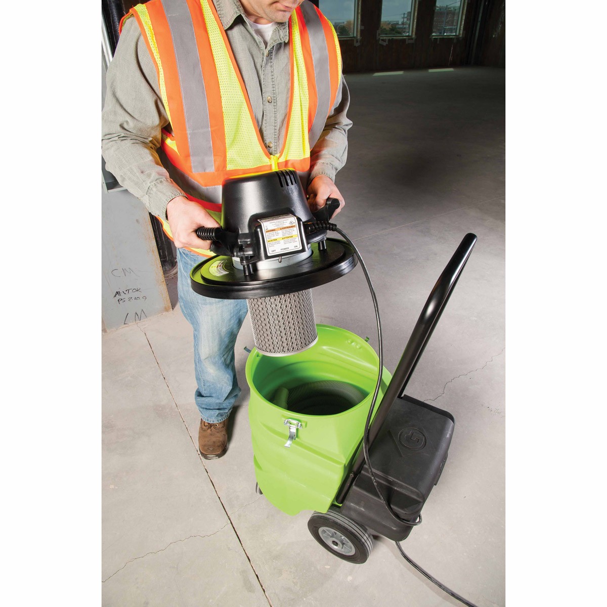 Greenlee 690-15 690 Power Fishing System Vacuum/Blower Kit with 15