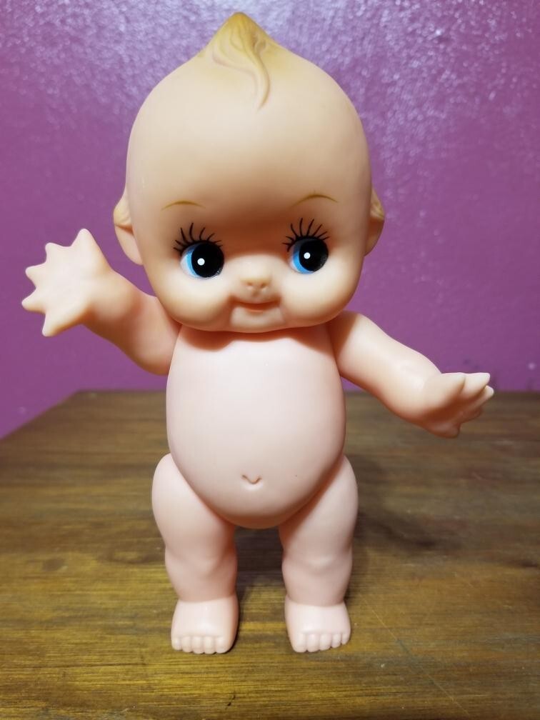 Figurine Wings Old Cupie Dolls Vinyl Rubber Kewpie Cupie Cupid