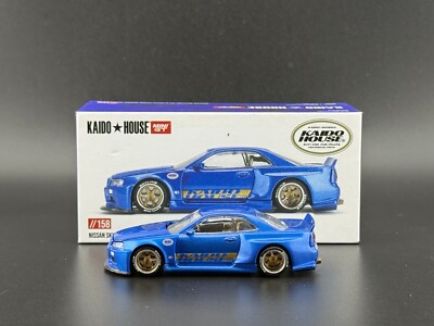 Kaido House x Mini GT Nissan GT-R R34 Kaido Works V2 Aero SHINJUKU