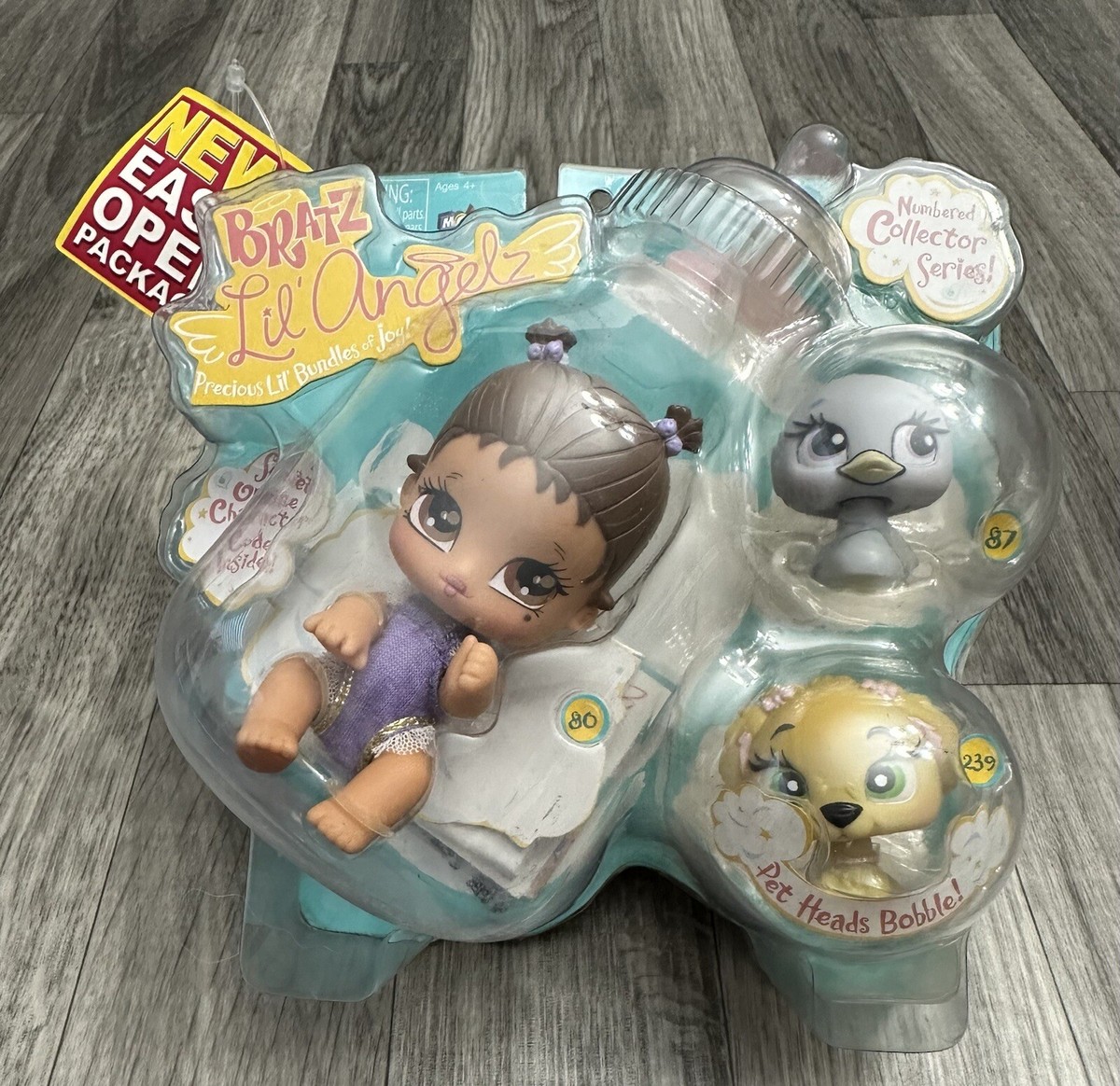 Bratz Lil' Angels Precious collector series YASMIN #80 & 2 pets