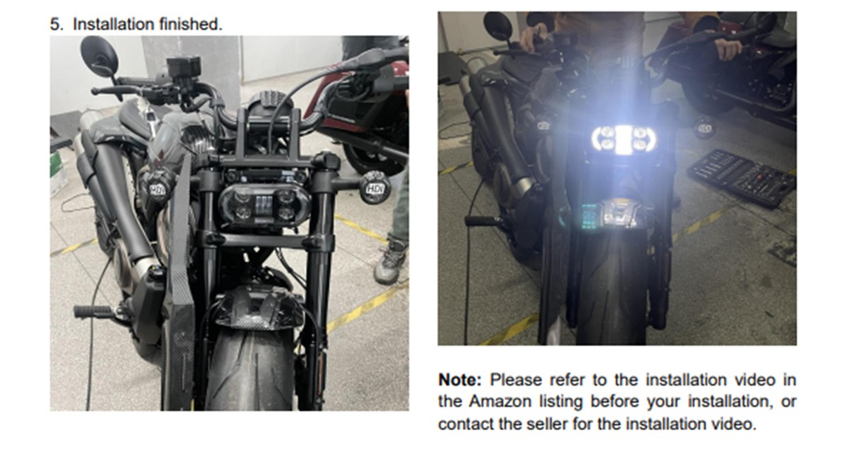 LED Headlight for Harley Sportster RH / Sportster S RH1250S 2021