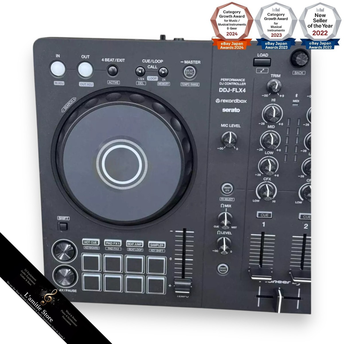 新品未開封] Pioneer DDJ-FLX4 DJコントローラー パイオニアDJ DDJ