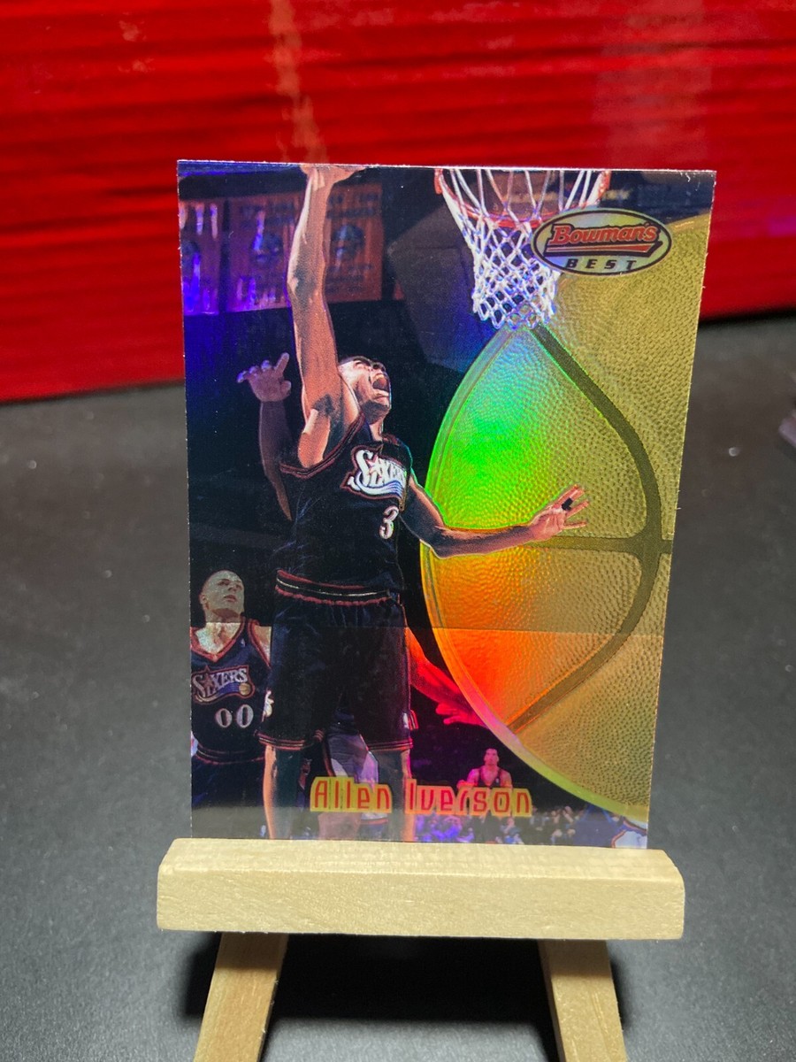 1997-98 Bowman's Best Refractors #38 Allen Iverson | eBay