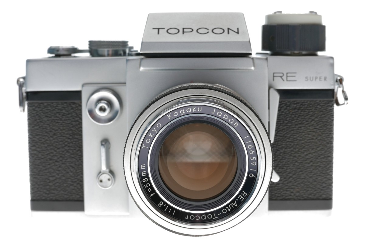 Topcon RE Super 35mm SLR Film Camera Auto-Topcor 1:1.8 f=58mm | eBay