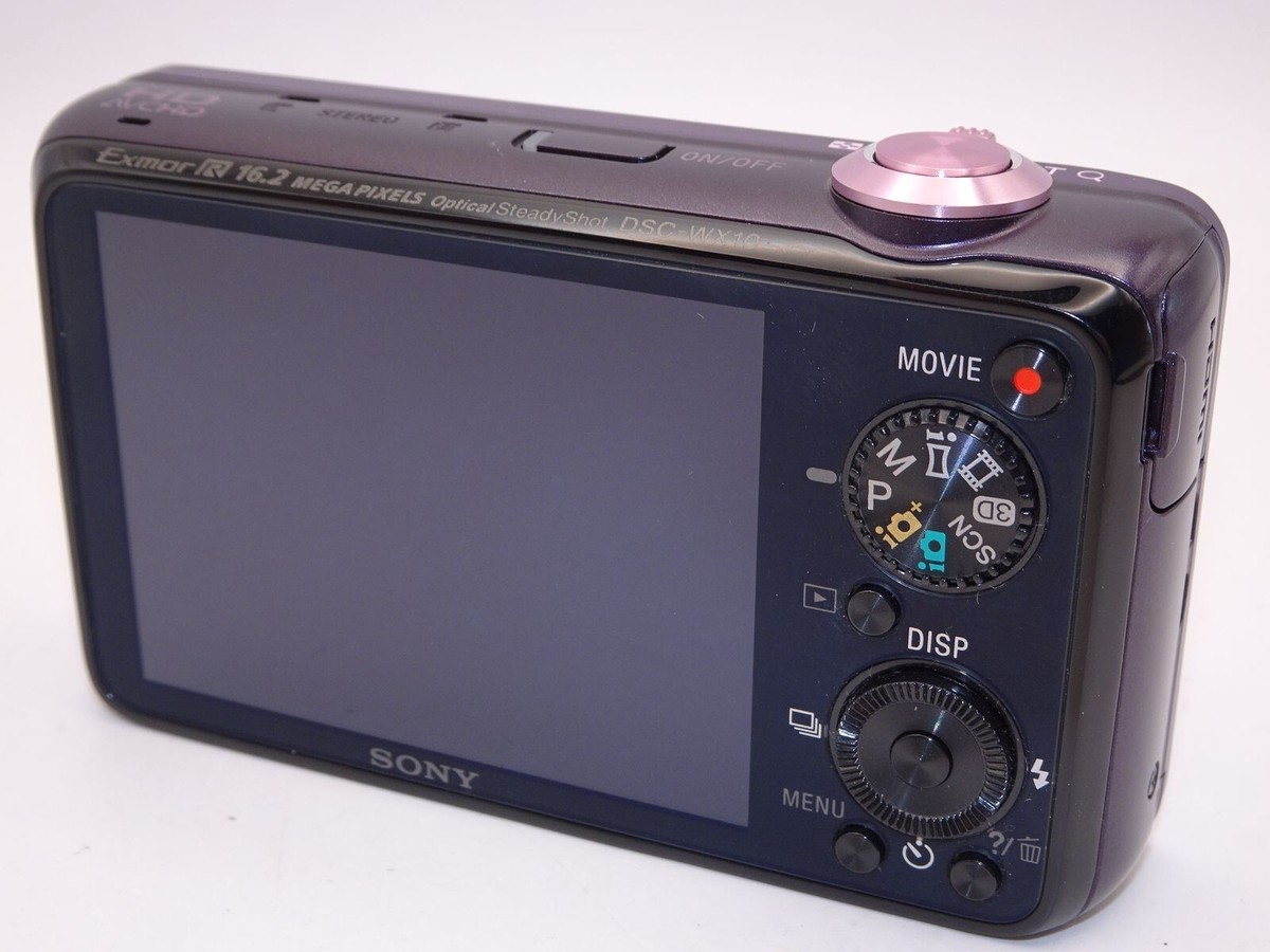 Sony Cyber-shot DSC-WX10 16.2MP Digital Camera | 7.0x Optical Zoom