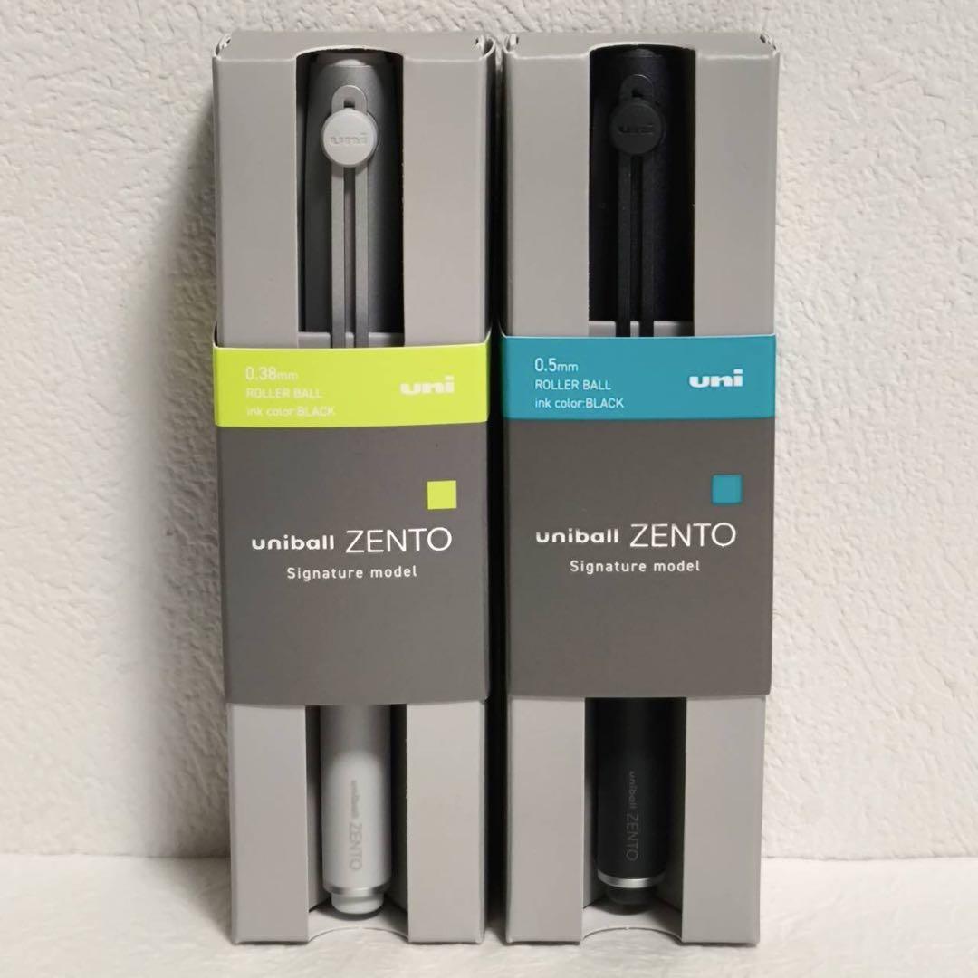 ユニボールゼント シグニチャーモデル ブラック0.5mm uniball ZENTO