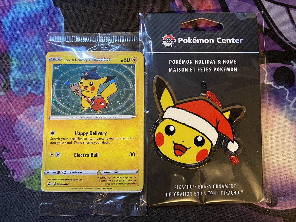 Pokemon Center “Exclusive” “SOLD OUT” Special Delivery Pikachu