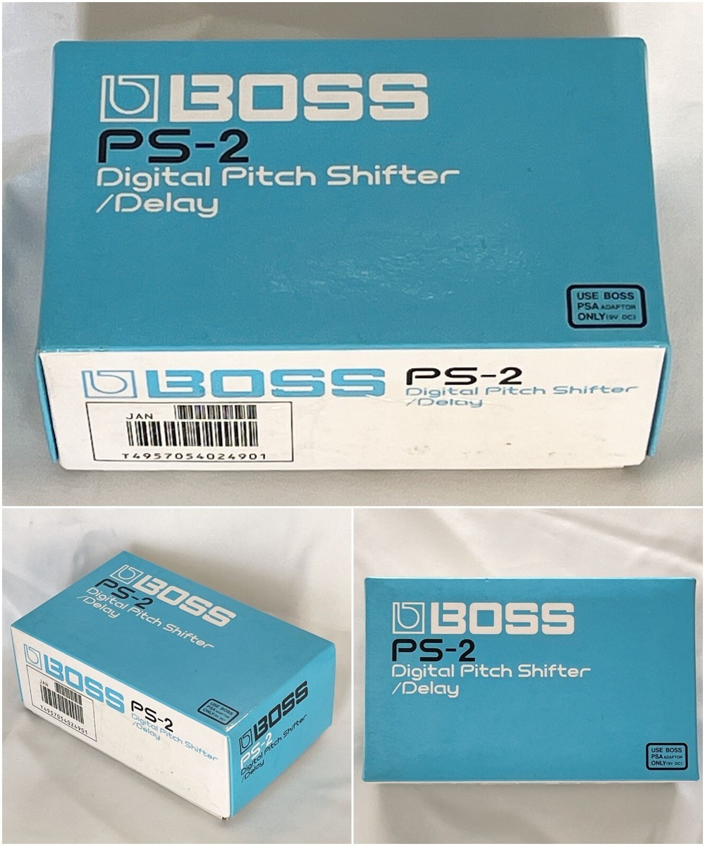 BOSS PS-2 Digital Pitch Shifter Delay 1993 W/Box Vintage From
