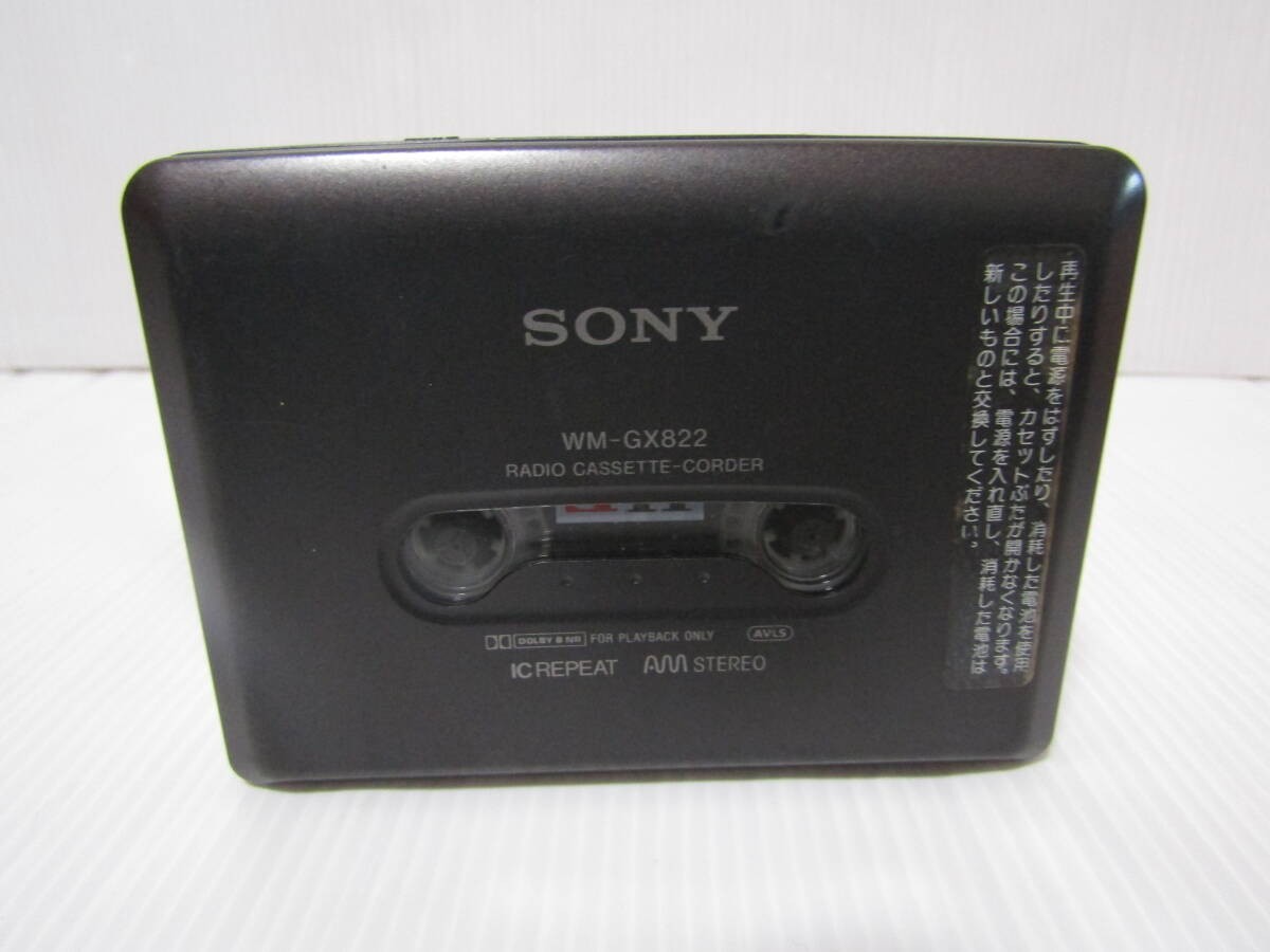 SONY WALKMAN ラジオ録再機 カセットウォークマン WM-GX822 SONY WM