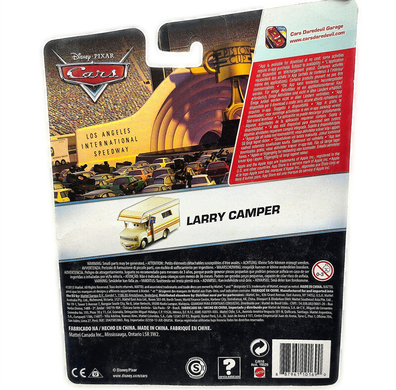 Disney Pixar Cars Larry Camper Piston Cup Deluxe RV by Mattel #18