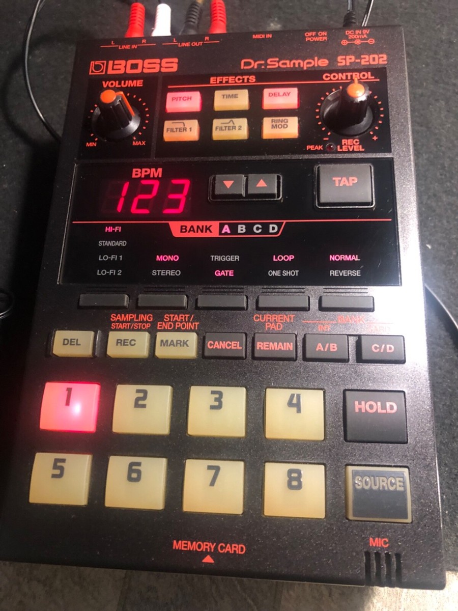 Boss SP-202 Stand Alone Sampler. Original Classic Rare! | eBay