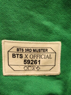 XL Army Zip BTS 3rd Muster Varsity Baseball Snap Jacket Bomber