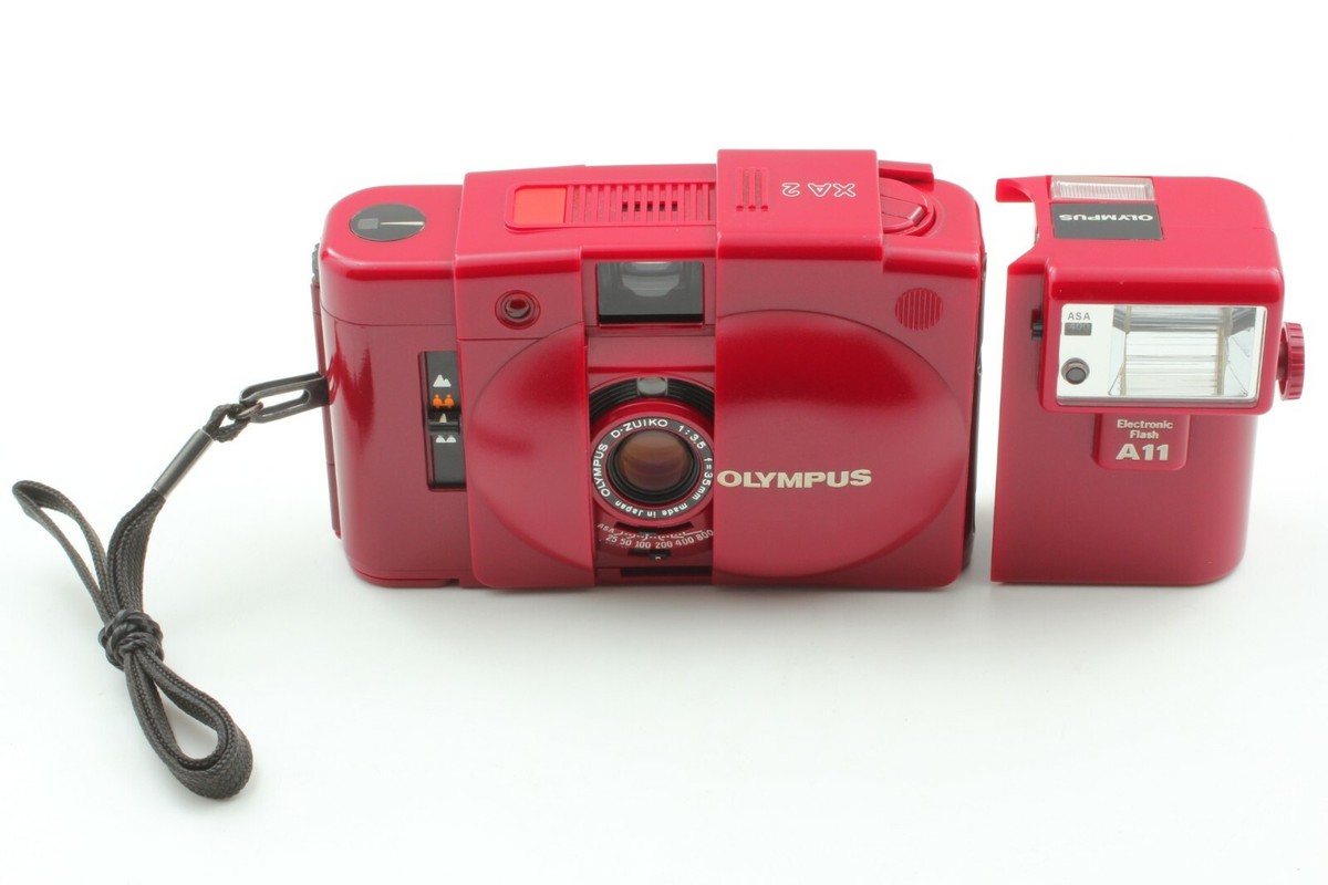 OLYMPUS XA2 A11セット 動作品 コンパクトフィルムカメラ B404 OLYMPUS