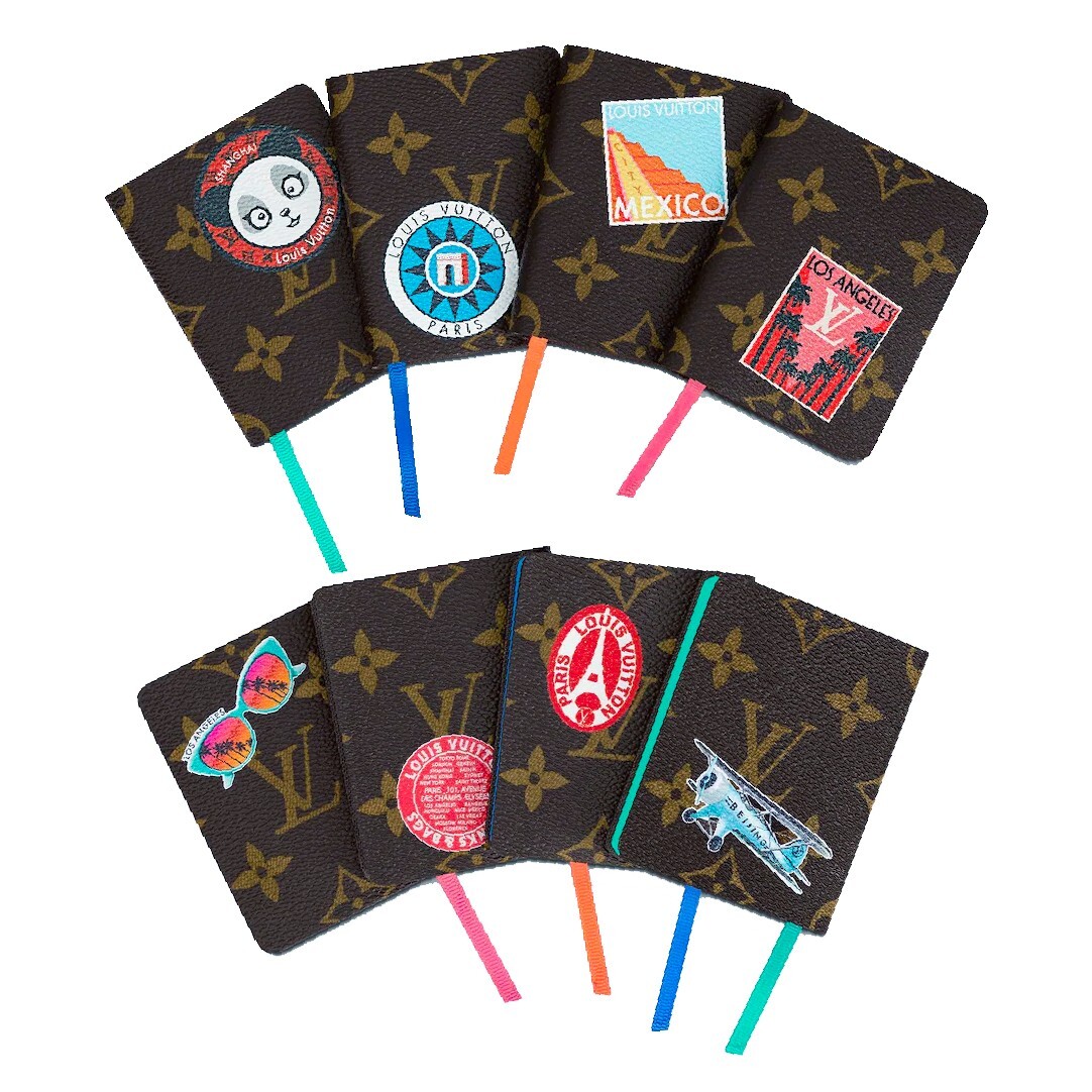 NEW LOUIS VUITTON Monogram Canvas Paris Notebook Mini Jules Eiffel