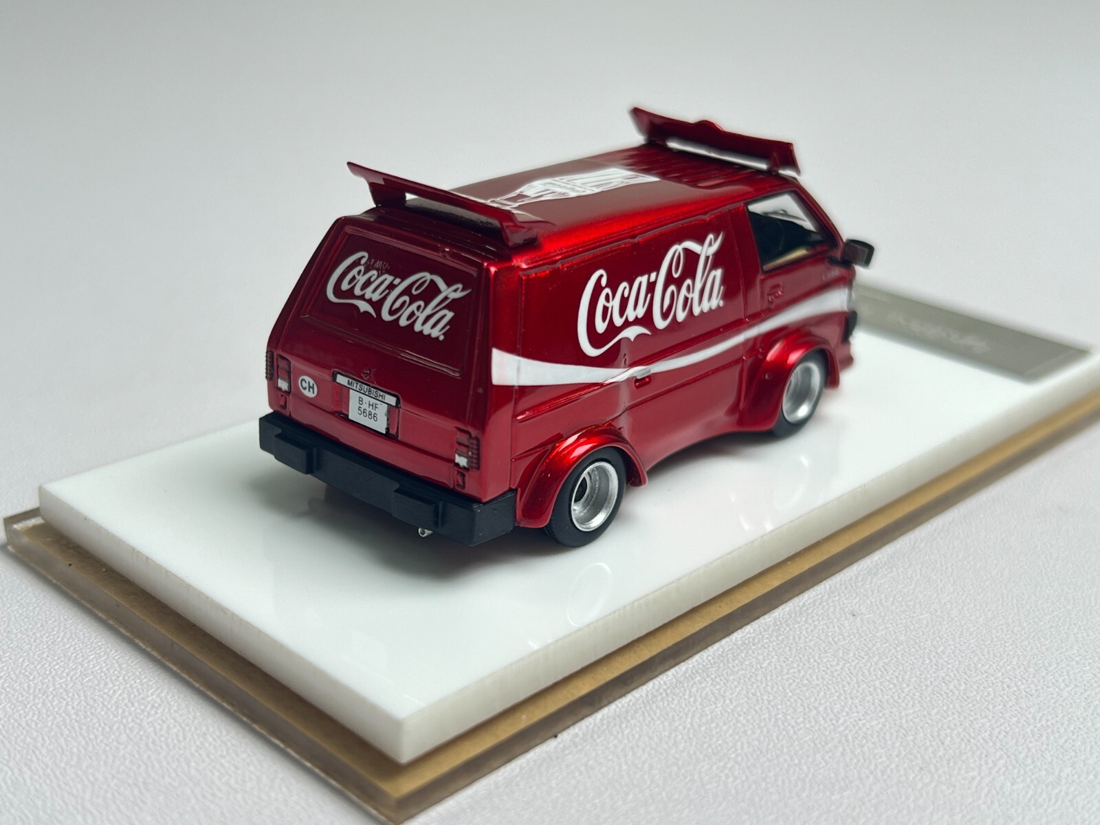 最高 1/64 MJ MODEL 三菱 デリカ コカ・コーラ バン CocaCola