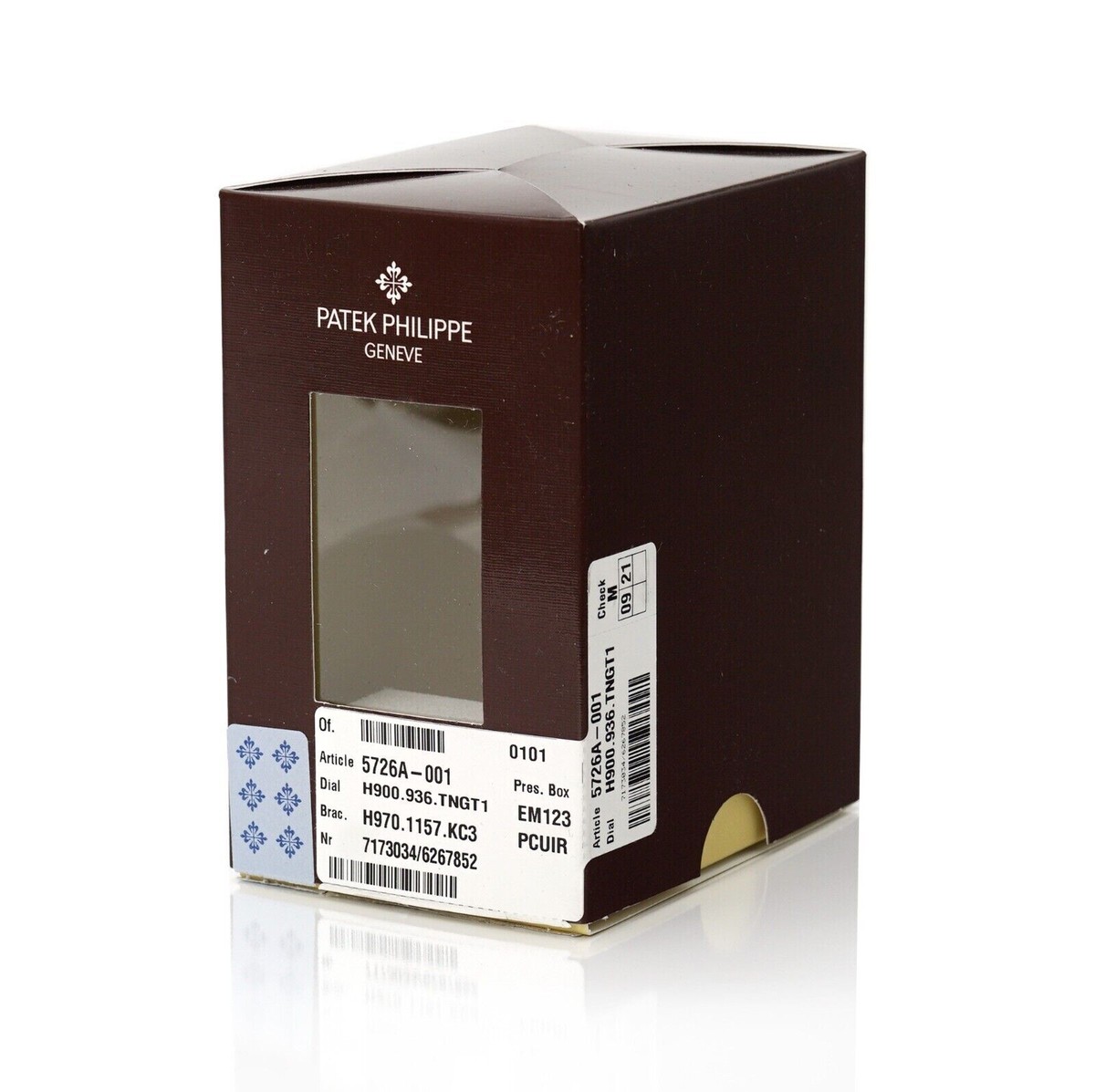 Patek Philippe Manufacture Cardboard Shipping Box for Nautilus