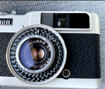 Canon Demi EE28 35mm Half Frame Film Camera 28mm f2.8 From Japan